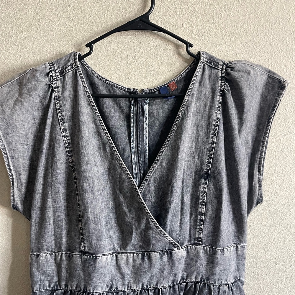 Pilcro Gray Denim Midi Dress - Picture 5 of 8